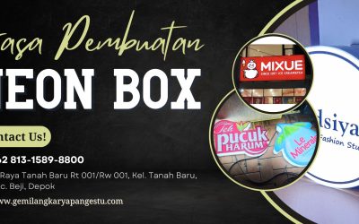 Jasa Pembuatan Neon Box Depok